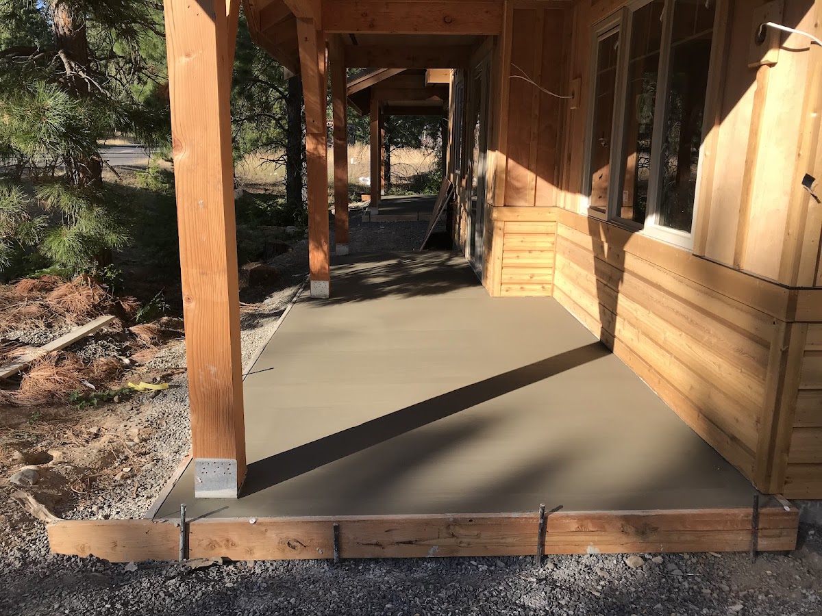 Covered Porch Slab, Yakima Valley